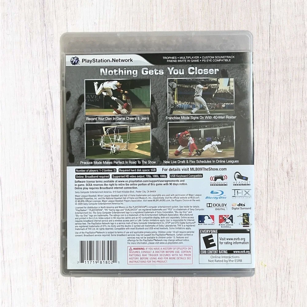 MLB‎ 09: The Show For Playstation 3
